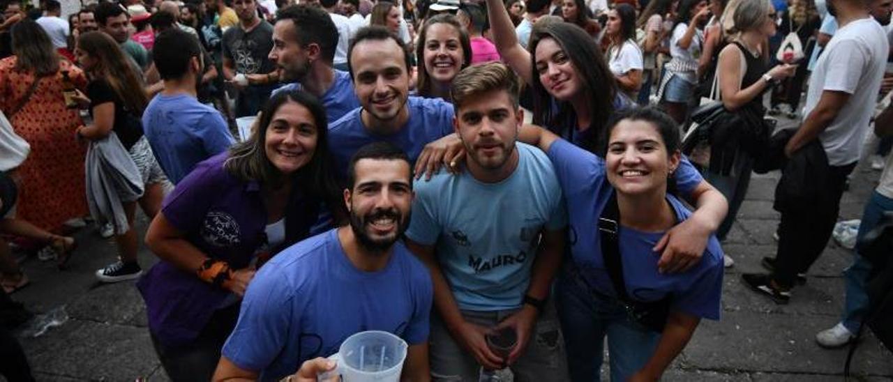 Ambiente en la plaza del Teucro