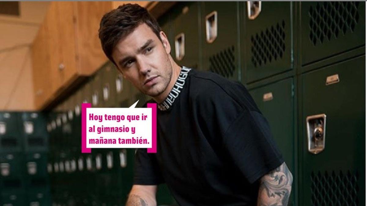 Liam Payne en Coachella: sin Naomi Campbell pero con tableta de chocolate