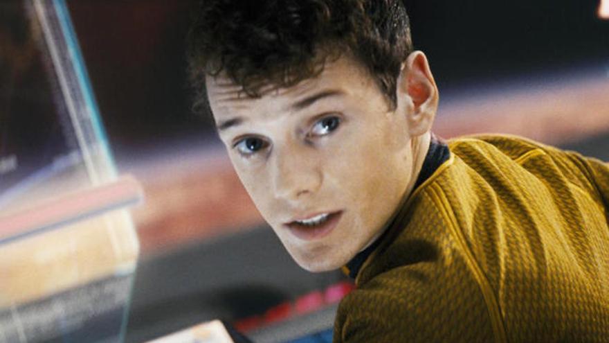 Anton Yelchin en &#039;Star Treck&#039;.