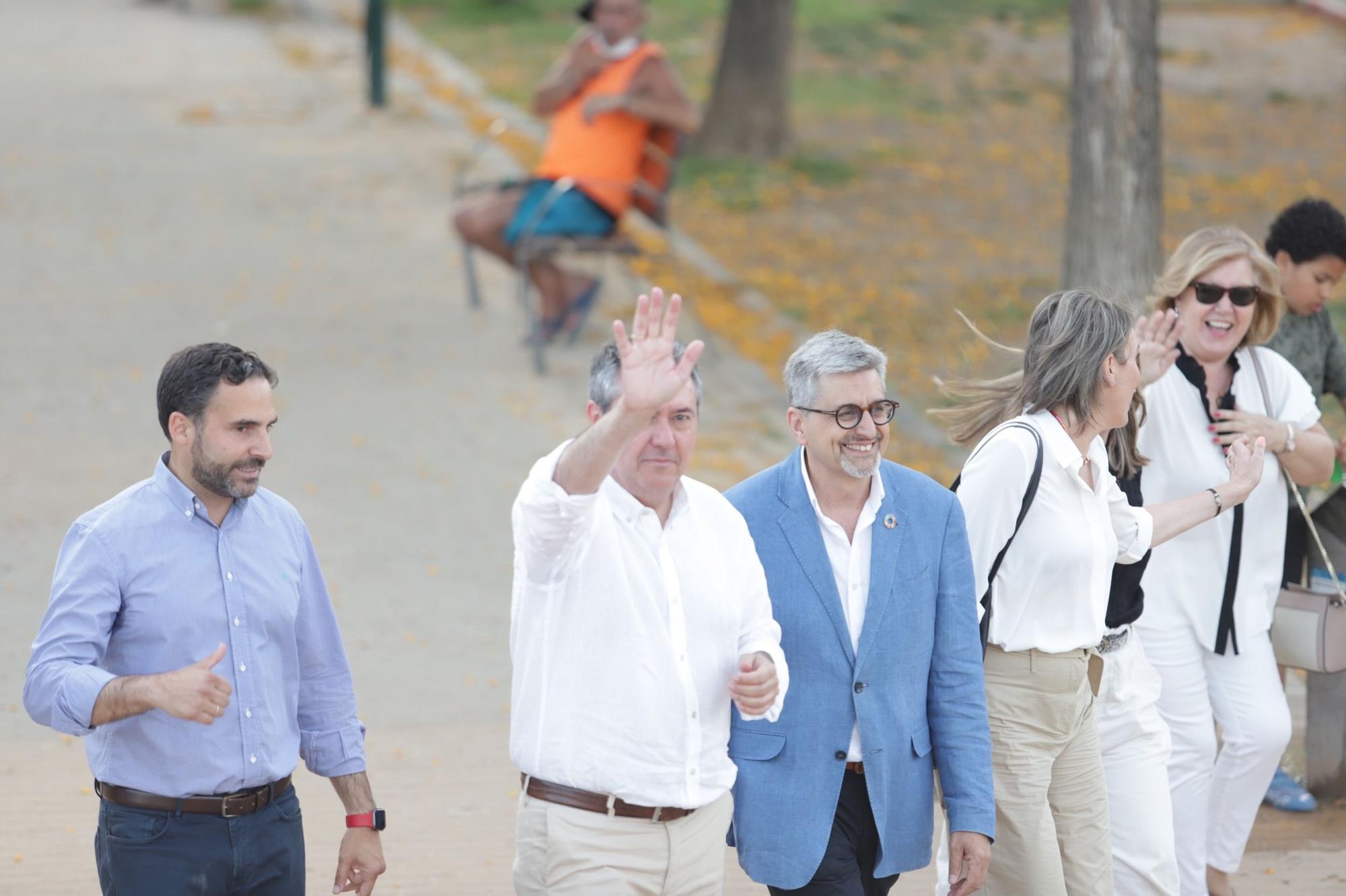 Acto de Juan Espadas, candidato del PSOE a las elecciones andaluzas, en Málaga