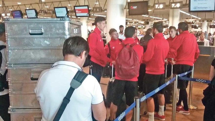 El Mallorca ya está de nuevo en Palma