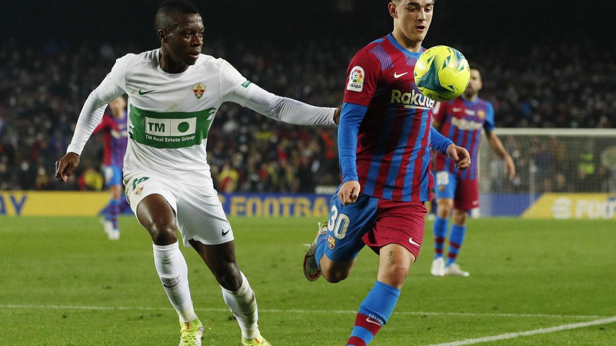 Barcelona - Elche, en imágenes