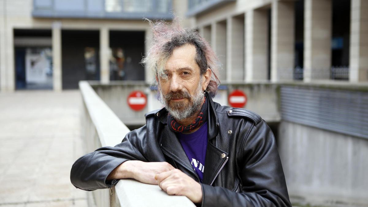 Manolo Kabezabolo en una imagen de 2020, durante una entrevista concedida a este diario.