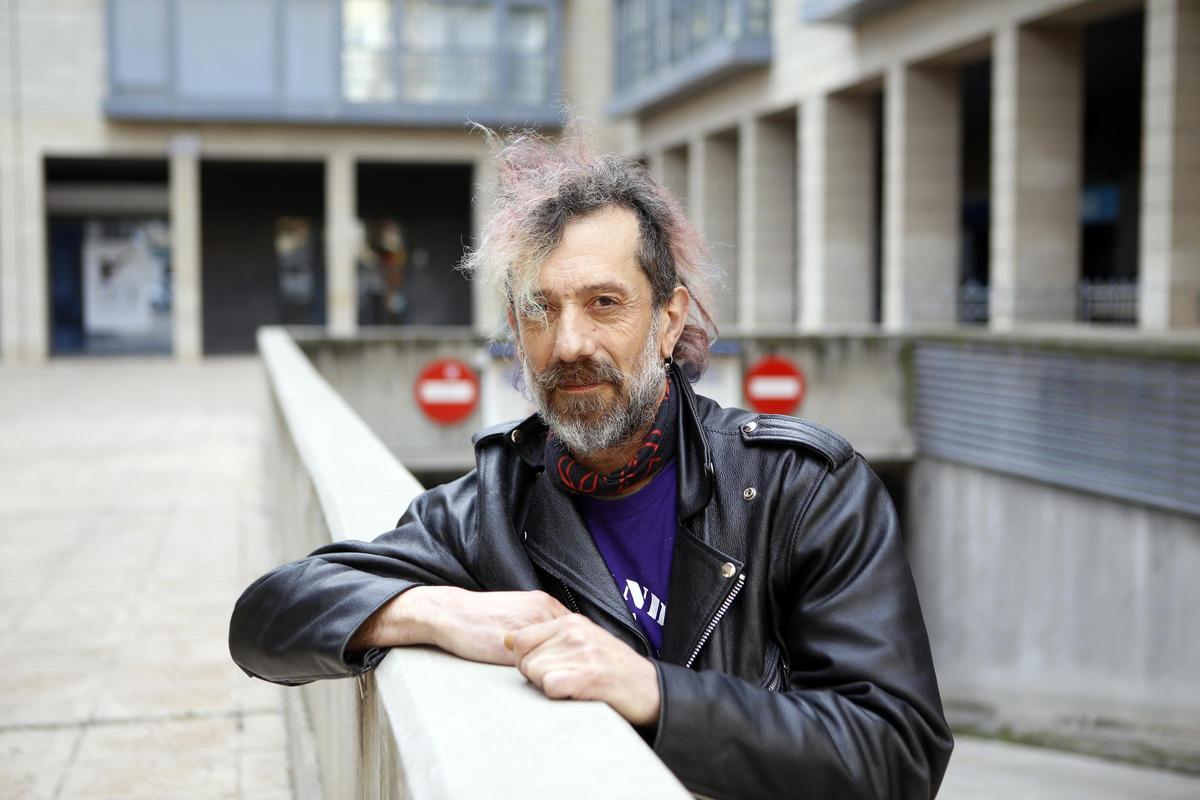 Manolo Kabezabolo en una imagen de 2020, durante una entrevista concedida a este diario.