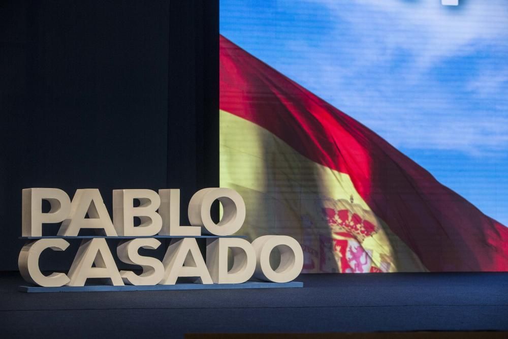 Pablo Casado reivindica que solo el PP defiende a las clases medias.