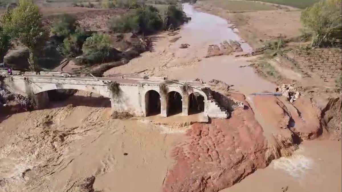 El cañón de cinco metros del río Magro en Requena y Utiel