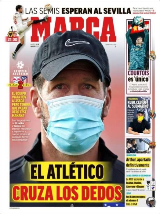 Portada MARCA martes 11 agosto 2020