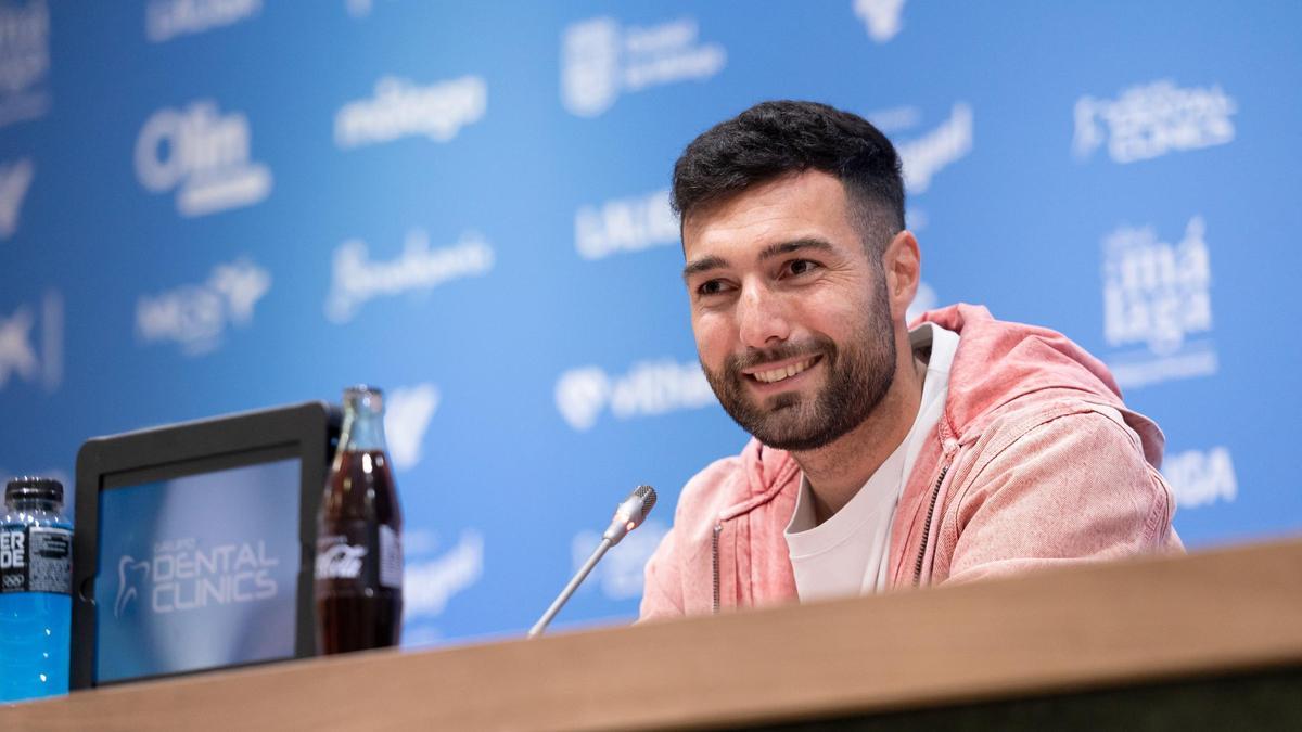 Álex Pastor, este miércoles en rueda de prensa.