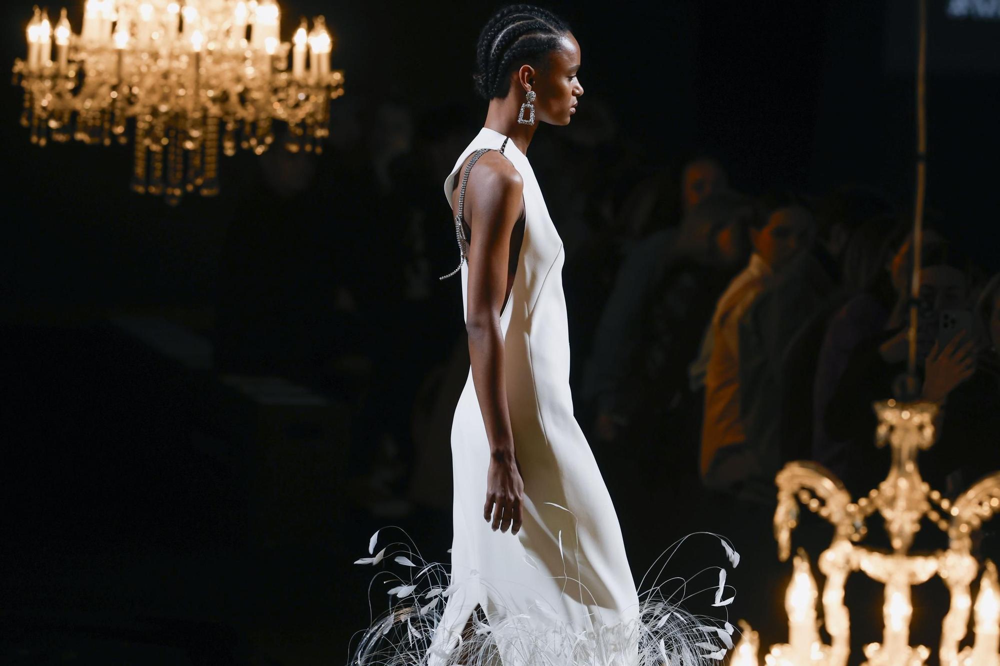 Desfile de la diseñadora valenciana Isabel Sanchis en la Mercedes Fashion Week