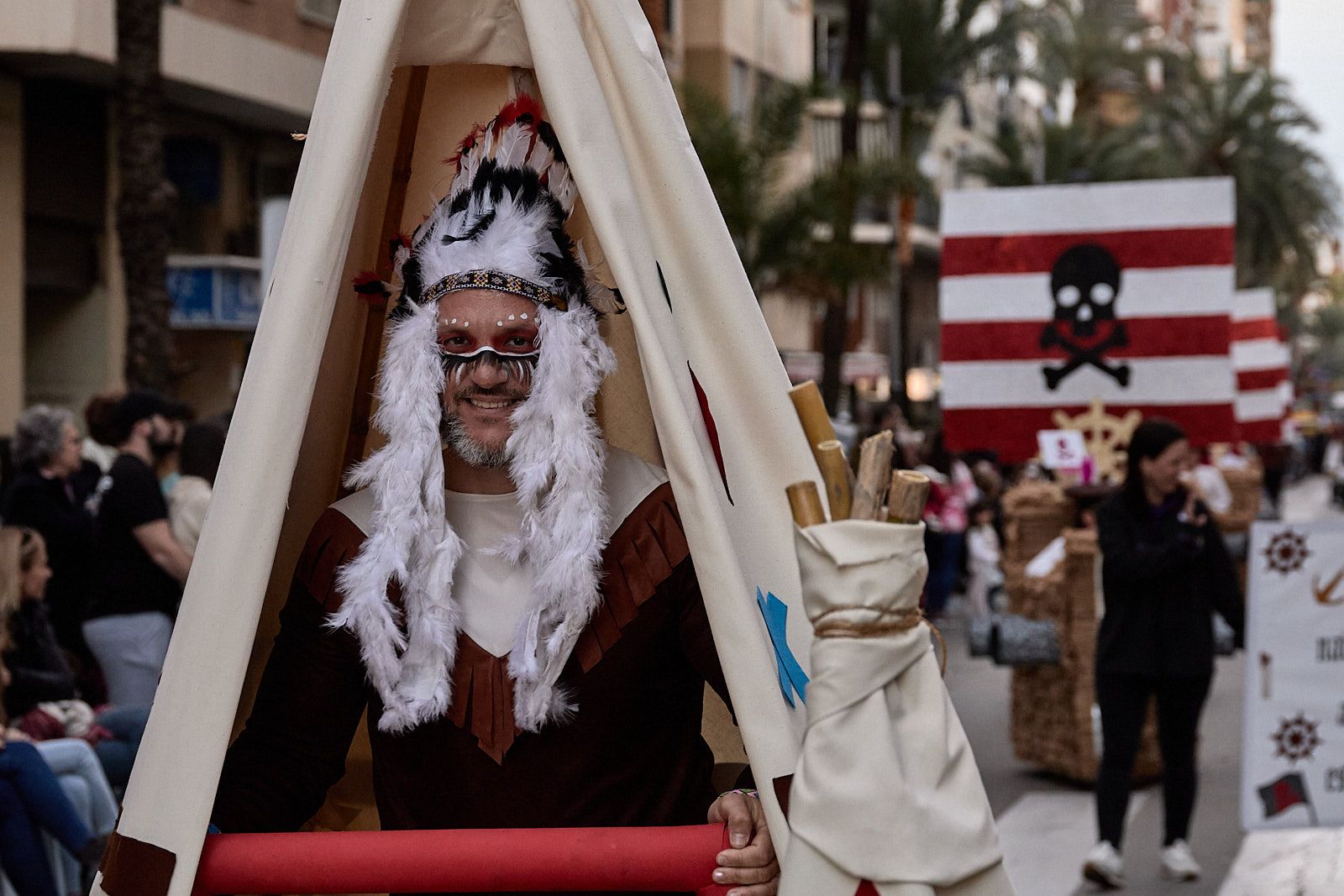 La Cavalcada de las Fallas de Gandia, en imágenes