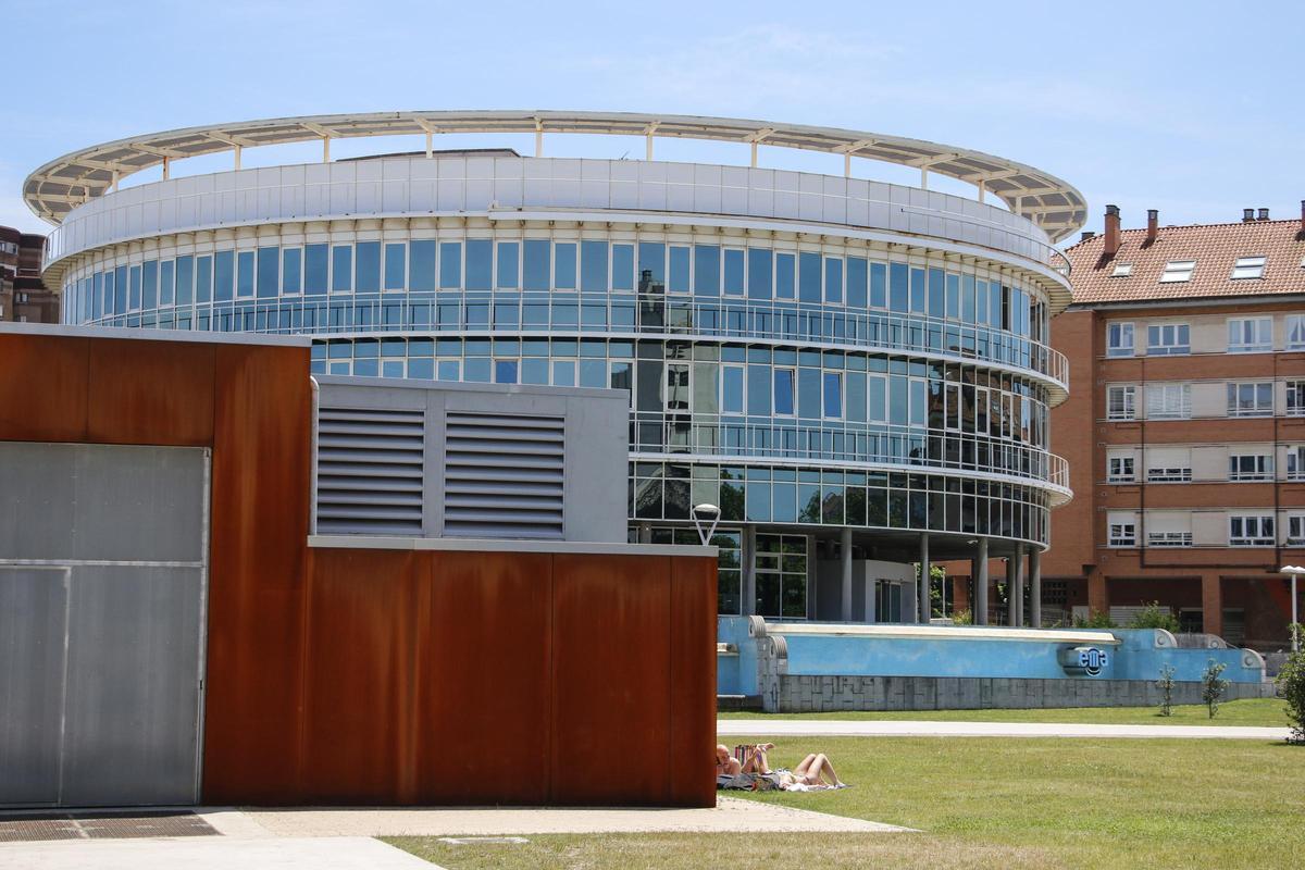 Vista del edificio de la EMA: