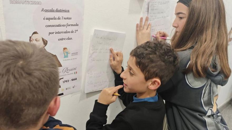 Niños del Conservatorio en una Semana Temática anterior. | FdV