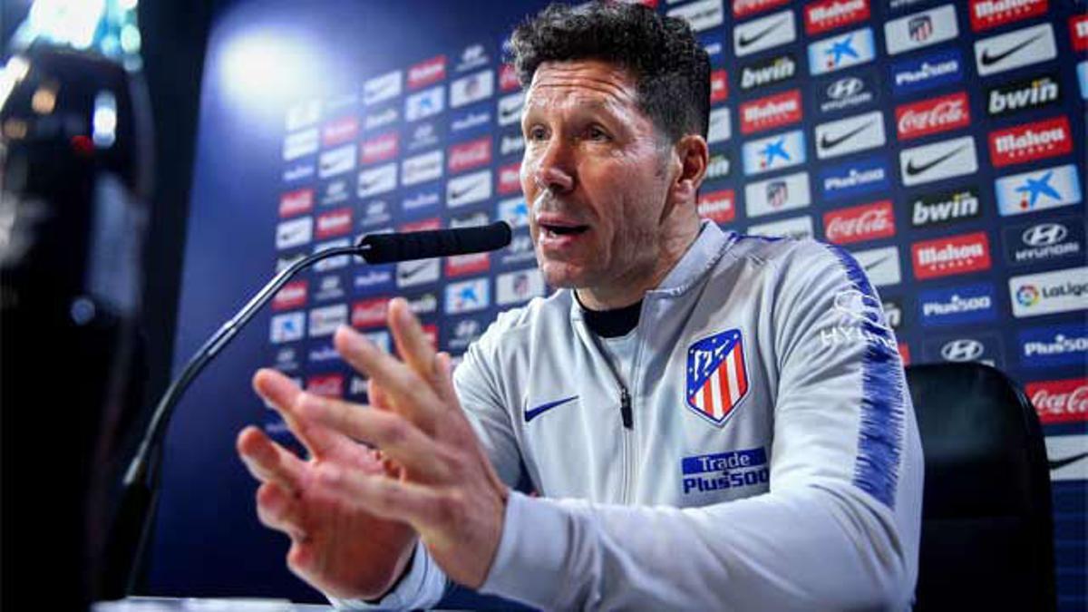 Simeone pide disculpas por su feo gesto en Champions