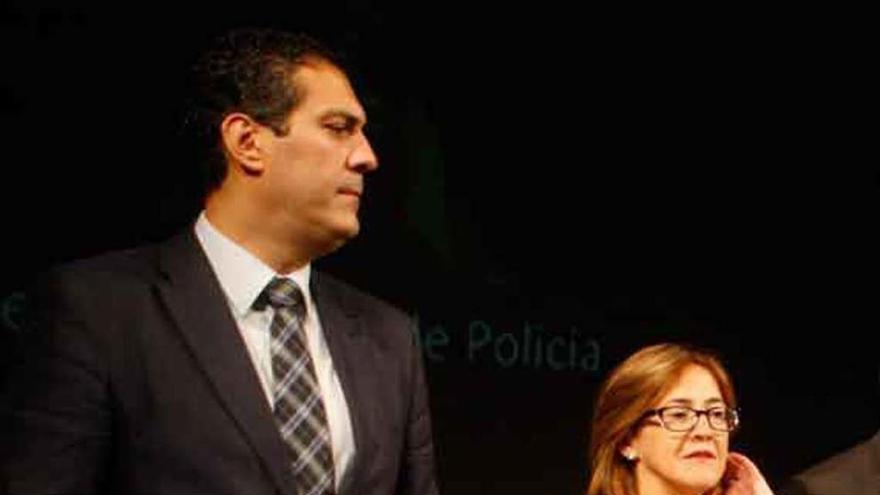 Alberto Castro y Mayte Martín Pozo, juntos en un acto.