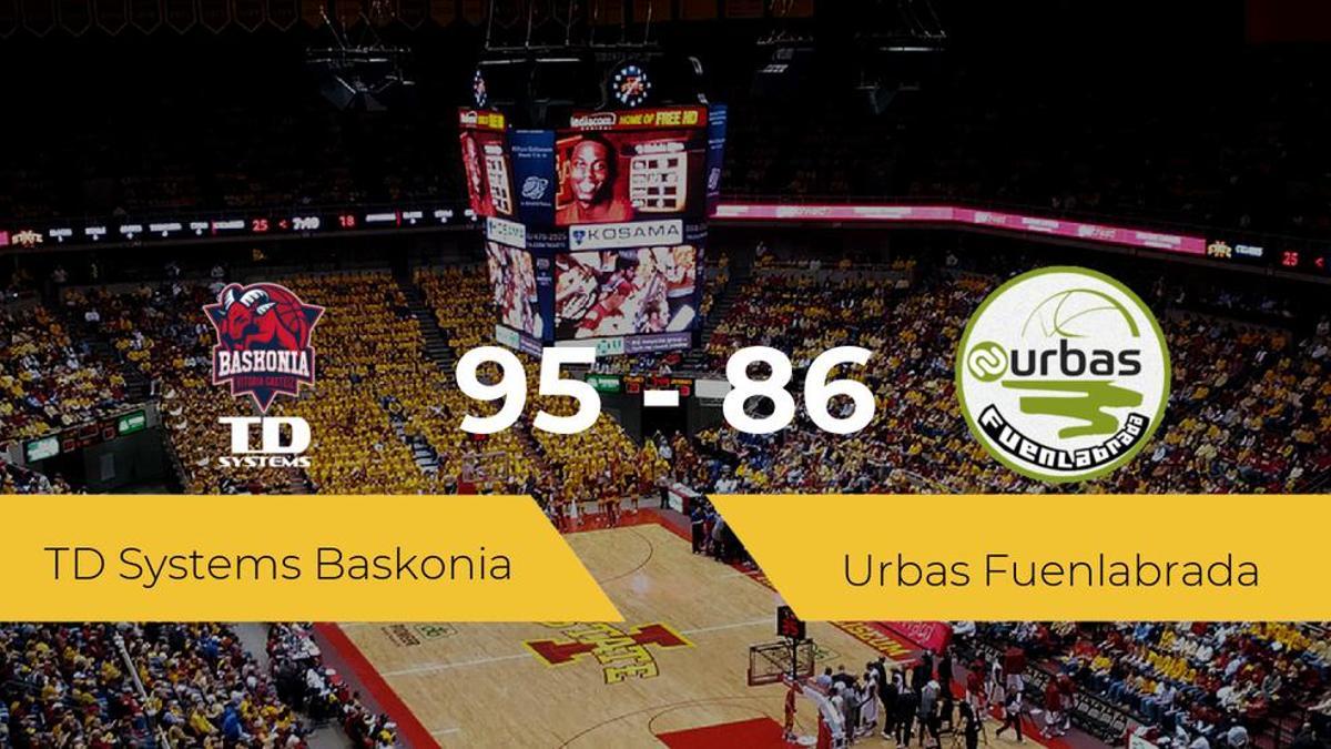 Victoria del TD Systems Baskonia ante el Urbas Fuenlabrada por 95-86