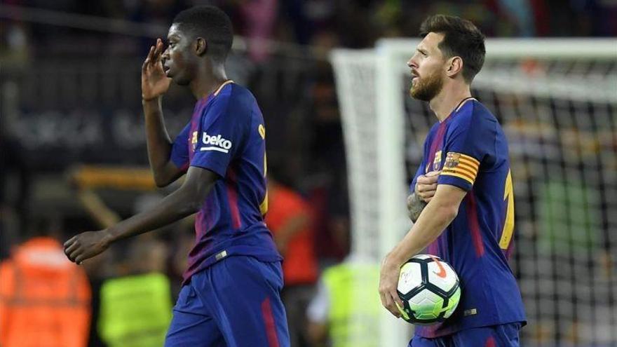 Dembélé: &quot;Se me hace raro estar al lado de los mejores del mundo&quot;