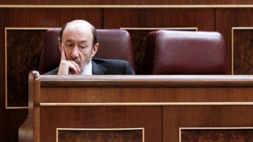 Rubalcaba no cree que Chacón sea una solución para el PSOE