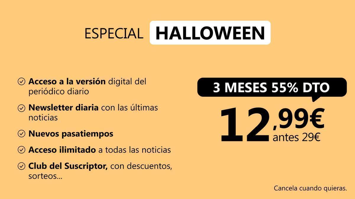 No te pierdas la promoción de Haloween.
