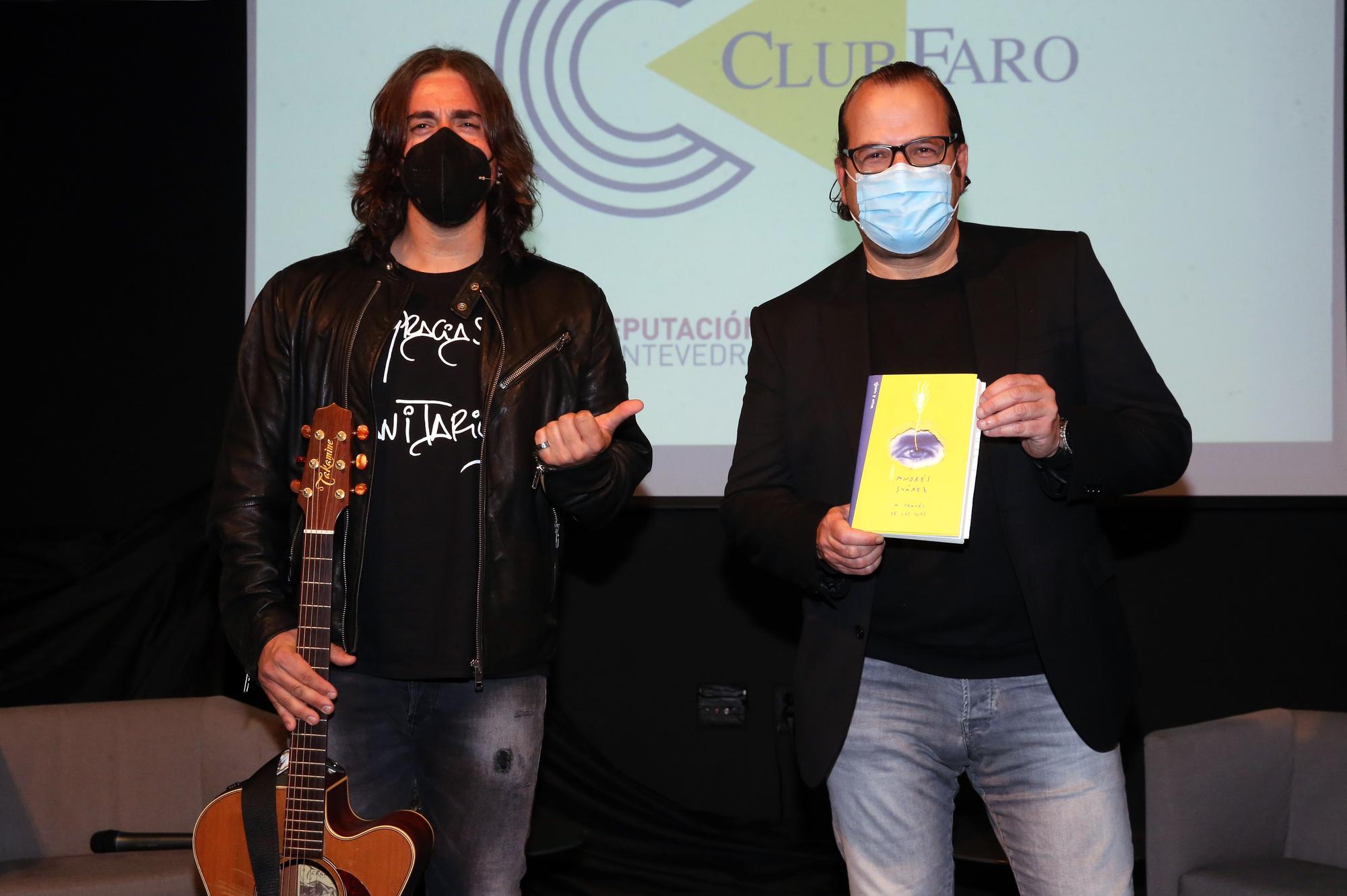 Así fue la visita del músico y compositor Andrés Suárez al Club Faro