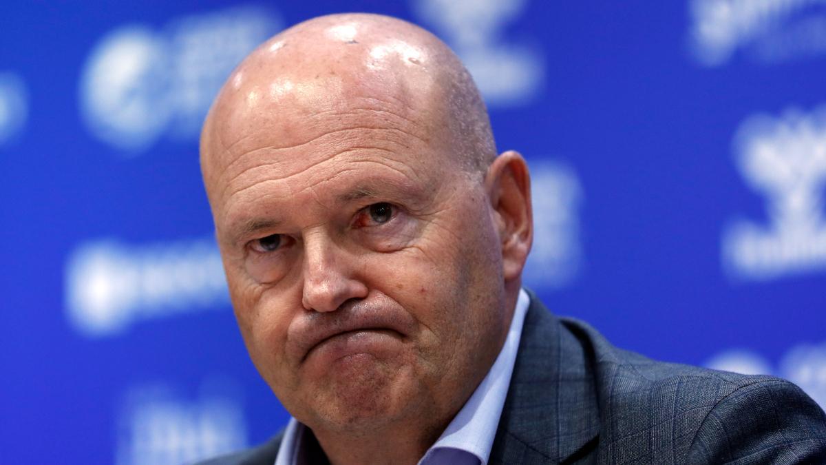 Pepe Mel, durante la presentación como nuevo entrenador del Málaga CF en 2022