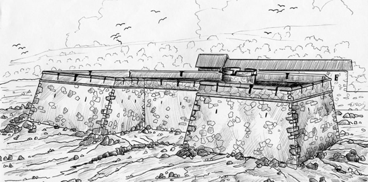 El cañón perdido y la batería de San Andrés