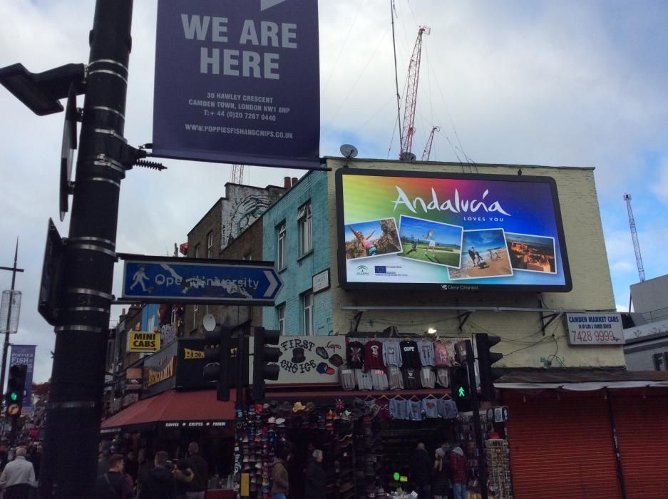 Andalucía se promociona en Candem Town