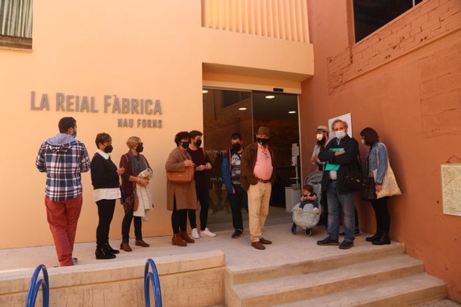 Así ha sido el primer día de visitas a la Real Fábrica de l'Alcora