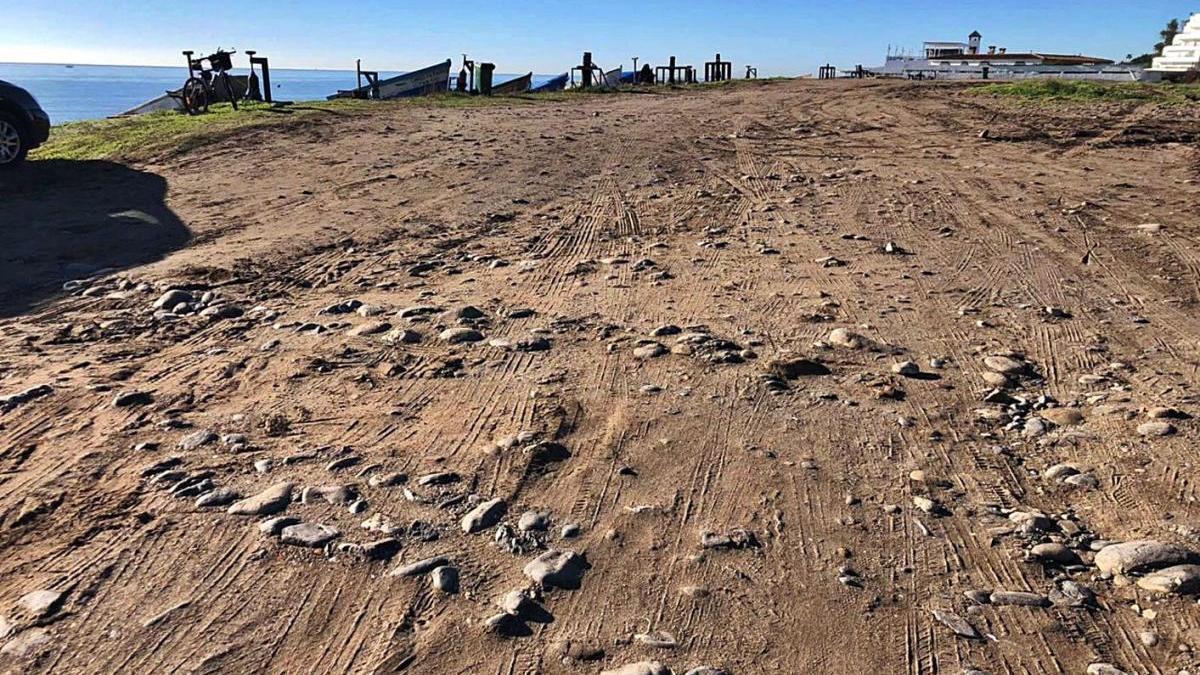 Zona en la que se encuentra enterrada la factoría romana, ubicada en San Pedro Alcántara.