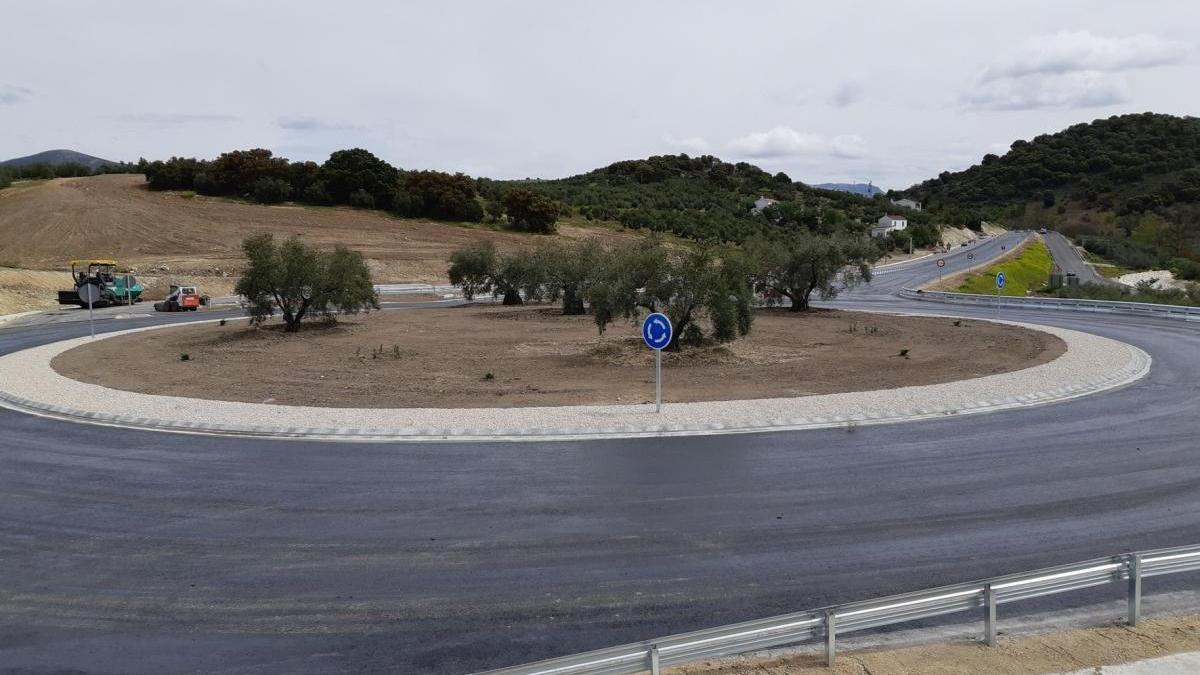 Coronavirus: suspendida la apertura de la conexión de la variante de Lucena con la carretera de Rute