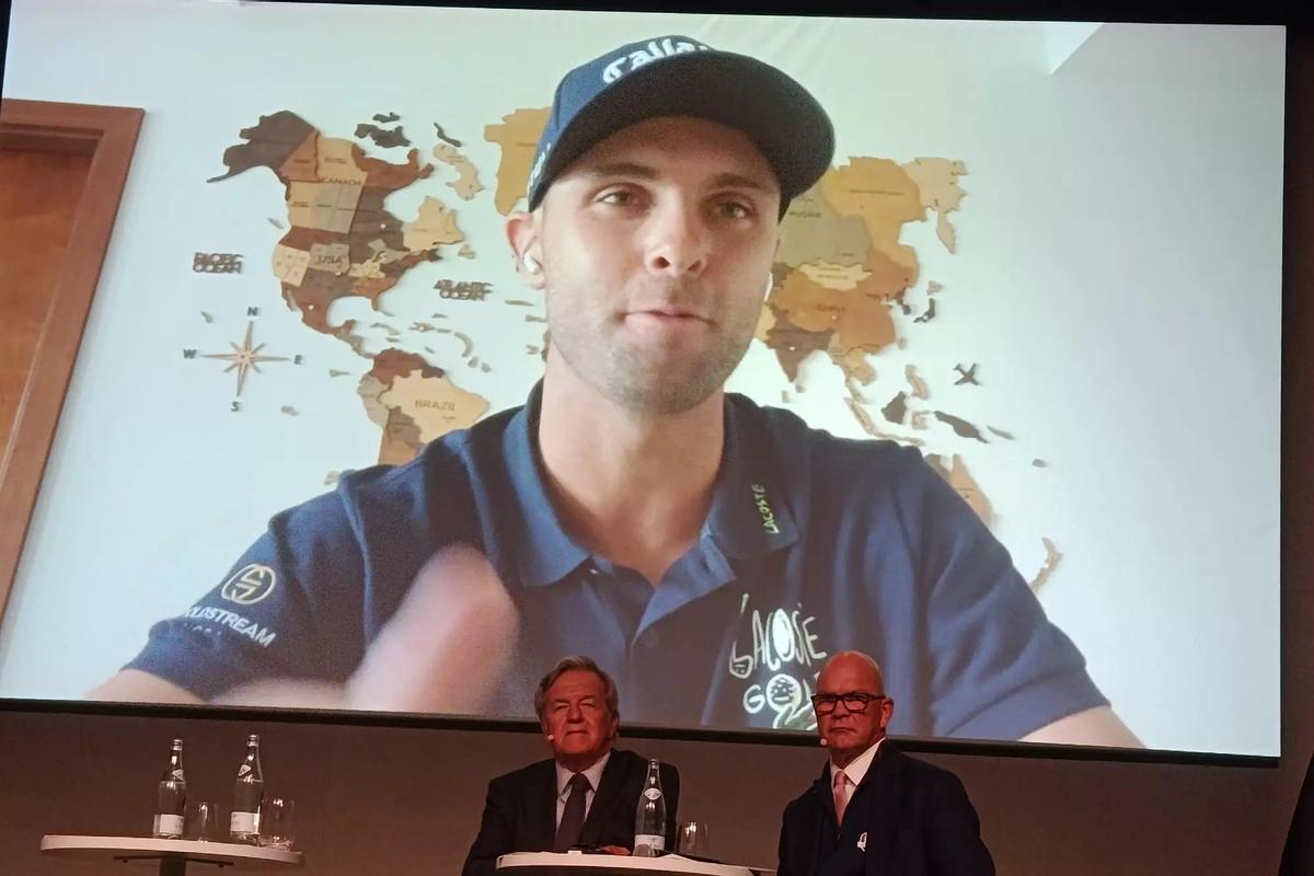 Adri Arnaus se mostró exultante de poder jugar en casa el Estrella Damm Catalunya Championship