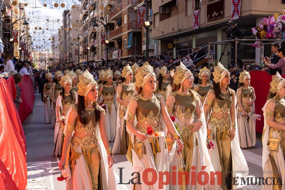 Procesión de subida a la Basílica en las Fiestas de Caravaca (Bando Moro)