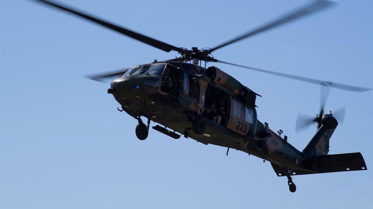 Un helicóptero Black Hawk, en imagen de archivo.