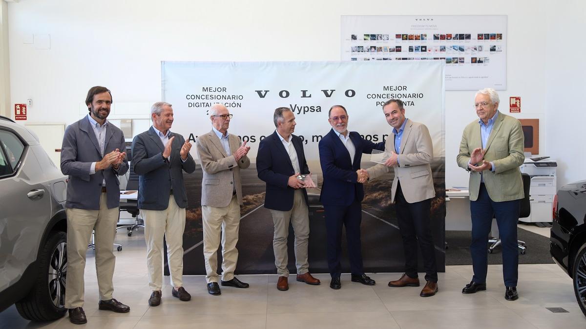 Volvo premia al concesionario Vypsa con dos reconocimientos a nivel nacional.