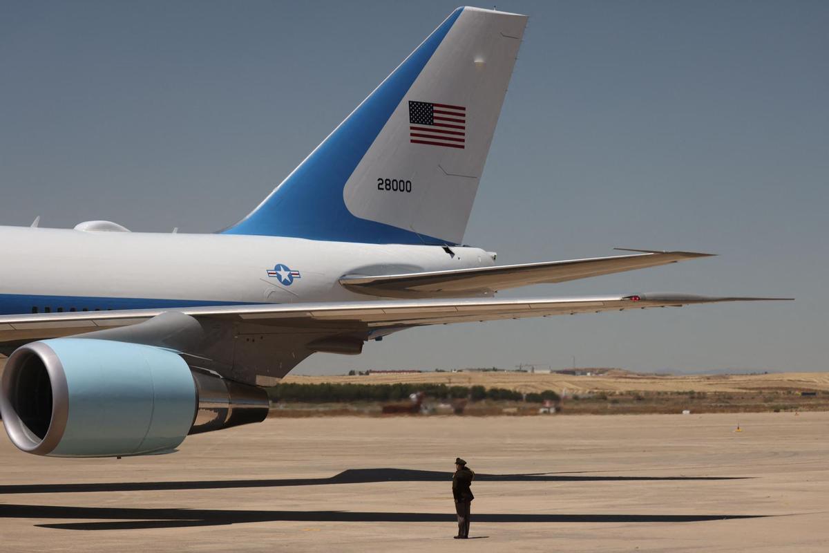 U.S. President Joe Biden arrives for NATO summit