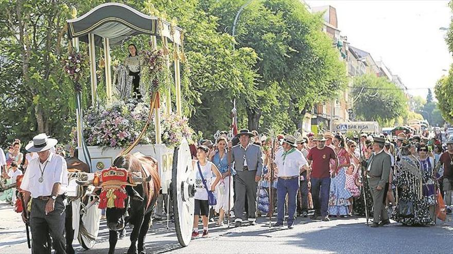 EL CALOR SE CONVIERTE EN PROTAGONISTA DE La Romería de la Virgen de las Viñas