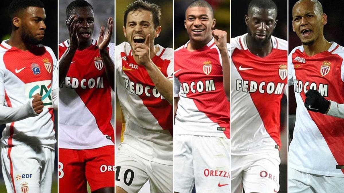 Mbappé, Fabinho, Silva, Lemar, Mendy y Bakayoko