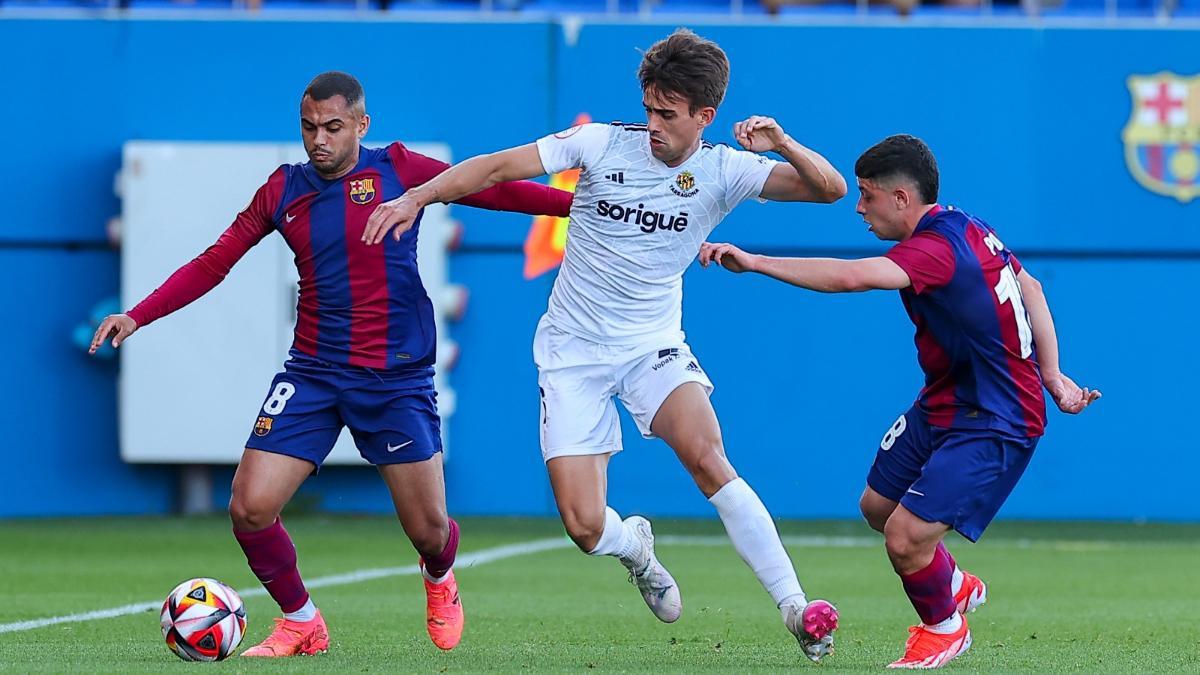 Barça Atlètic - Nàstic en el Johan