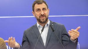 Archivo - El candidato de Junts a las elecciones europeas, Toni Comín