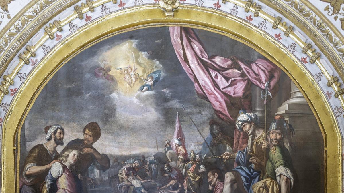 El Cabildo restaura las pinturas de la Capilla de San Pelagio