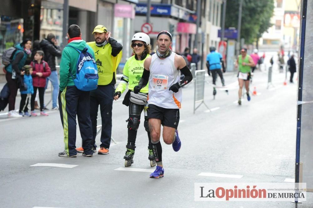 Murcia Maratón y 10 k. Paso por la Gran Vía