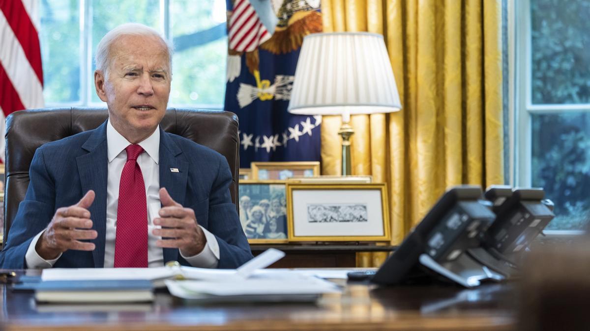 El presidente de Estados Unidos, Joe Biden.