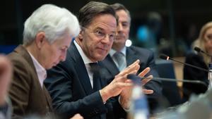 26/01/2026 El secretario general de la OTAN, Mark Rutte, se dirige a la Comisión de Asuntos Exteriores (AFET) y a la Comisión de Seguridad y Defensa (SEDE) del Parlamento Europeo en Bruselas. POLITICA NATO