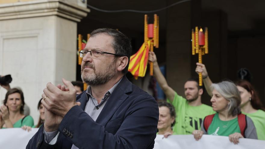 Diada per la llengua | Antoni Llabrés, presidente de la Obra Cultural Balear, se muestra muy crítico con la presidenta del Govern