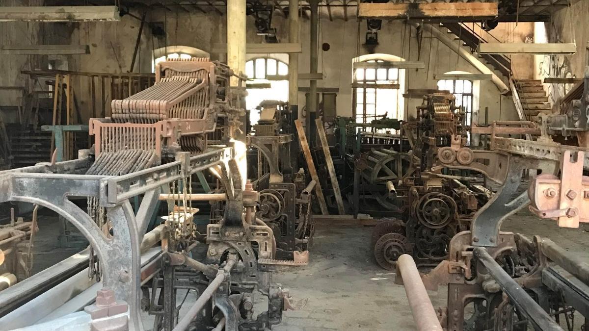 Imagen del interior de la Fàbrica Nova.