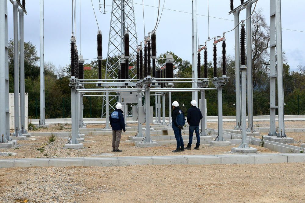 Instal·lacions de la subestació d'Endesa