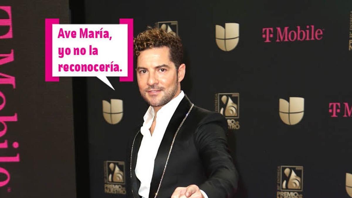 David Bisbal: &quot;Ave María, yo no la reconocería&quot;