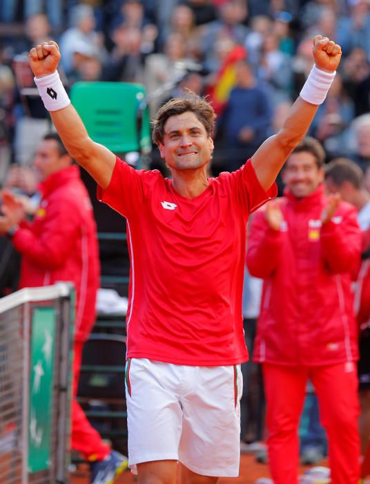 Copa Davis: David Ferrer - Philipp Kohlschreiber