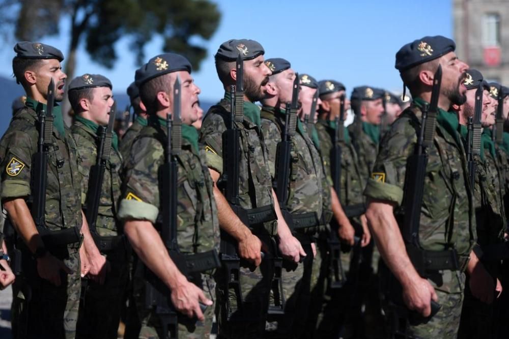 El general Romero Losada se despide de la Brilat