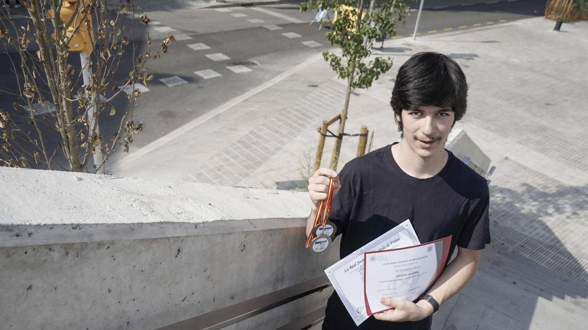 L'estudiant manresà Ot Santacreu, jove promesa de les ciències
