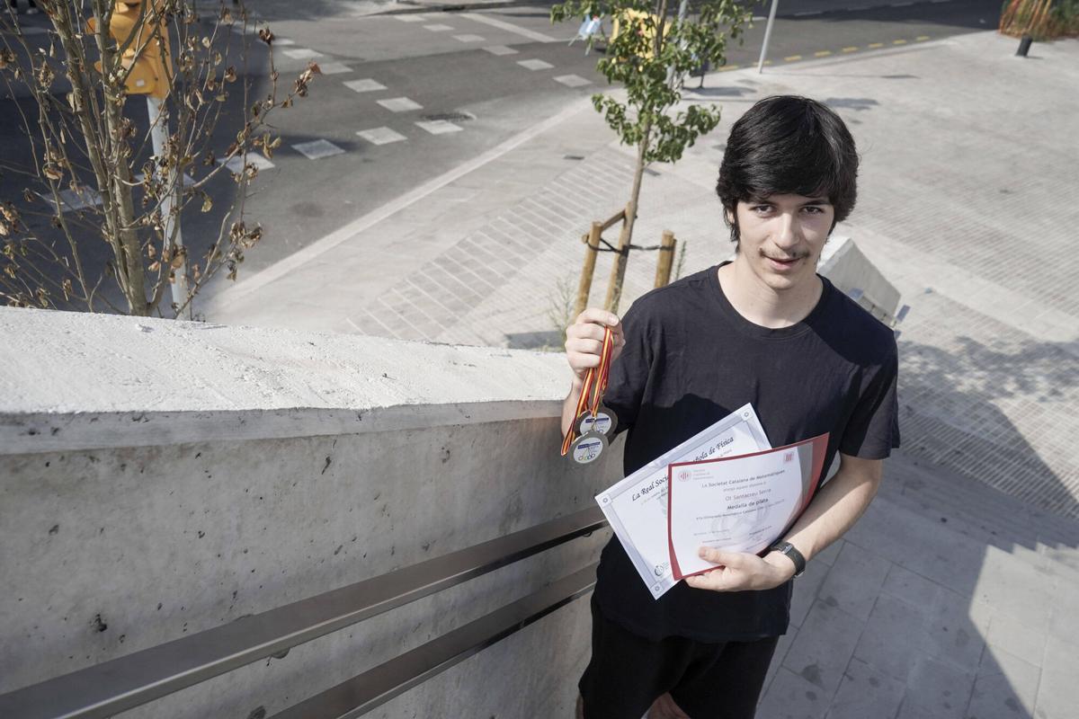 Lestudiant manresà Ot Santacreu, jove promesa de les ciències